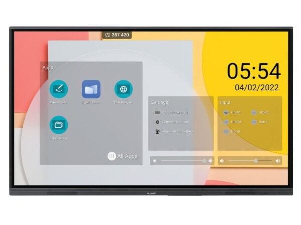 Sharp 75 inch PN-L752B Interactive Display